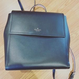 Kate Spade black backpack